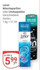 Wäscheparfüm im Angebot bei GLOBUS in St. Ingbert Wäscheparfüm Angebote von Lenor bei GLOBUS St. Ingbert für 5,99 €