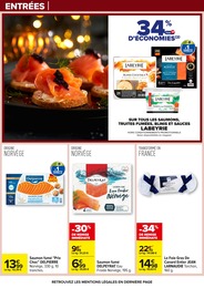 Offre Saumon Fumé dans le catalogue Carrefour du moment à la page 99