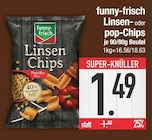 Linsen- oder pop-Chips im Angebot bei E center in Rosenheim Linsen- oder pop-Chips Angebote von funny-frisch bei E center Rosenheim für 1,49 €
