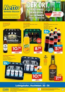 Whisky im Netto Marken-Discount Prospekt "DER ORT, AN DEM DU IMMER AUSGEZEICHNETE PREISE FINDEST." mit 2 Seiten (Mannheim)