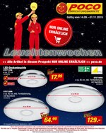 POCO Prospekt "Leuchtenwochen", 4 Seiten, für Halstenbek, 14.09.2019 - 01.11.2019 POCO Prospekt "Leuchtenwochen", 4 Seiten, für Halstenbek, 14.09.2019 - 01.11.2019