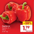Aktuelles Paprika rot Angebot bei Netto Marken-Discount in Cottbus ab 1,79 €