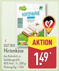 Hirtenkäse von GUT BIO im aktuellen ALDI Nord Prospekt