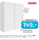Schwebetürenschrank Angebote bei XXXLutz Möbelhäuser Landshut für 149,00 €