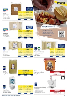 Bratwurst im aktuellen METRO Prospekt (Mönchengladbach) Bratwurst im METRO Prospekt "Monatsmenü September" mit 24 Seiten (Mönchengladbach)