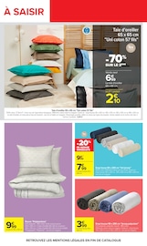 Promos Oreiller dans le catalogue "L'ÉTÉ EN MAILLOT, LA RENTRÉE EN GRANDS CARREAUX." de Carrefour Oreiller en promo dans le catalogue Carrefour à la page 41