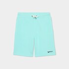 Short de jogging regular bleu turquoise garçon en promo chez La Halle Short de jogging regular bleu turquoise garçon dans le catalogue La Halle