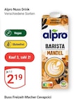 Aktuelles Nuss Drink Angebot bei GLOBUS in Bochum ab 2,19 €
