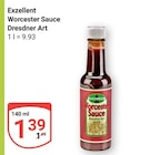 Worcester Sauce Dresdner Art bei GLOBUS im Hoyerswerda Prospekt für 1,39 €