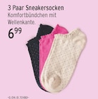 3 Paar Sneakersocken für 6,99 € bei EDEKA im Angebot 3 Paar Sneakersocken im aktuellen EDEKA Prospekt