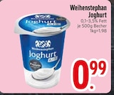 Aktuelles Joghurt Angebot bei EDEKA in Ingolstadt ab 0,99 €
