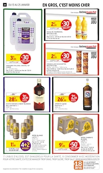 Promotion Ricard dans le prospectus Intermarché Super, valable du 13/01/2026 au 25/01/2026 Promo Ricard dans le catalogue Intermarché Super du moment à la page 28