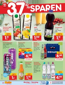 Energydrink im aktuellen Netto Marken-Discount Prospekt (Kiel) Energydrink im Netto Marken-Discount Prospekt "Aktuelle Angebote" mit 62 Seiten (Kiel)