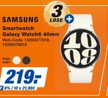 Smartwatch Galaxy Watch6 40mm Angebote von Samsung bei expert Aalen für 219,00 €