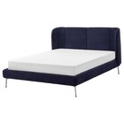 Aktuelles Bettgestell, gepolstert Tallmyra schwarzblau/Leirsund 160x200 cm Angebot bei IKEA in Reutlingen ab 717,00 €