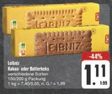 Kakao im Angebot bei E center in Coburg Kakao Angebote von Leibniz bei E center Coburg für 1,11 €