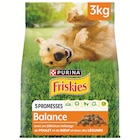 Croquettes pour chien adulte au poulet et légumes - FRISKIES en promo chez Intermarché Croquettes pour chien adulte au poulet et légumes - FRISKIES dans le catalogue Intermarché