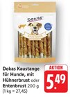 Kaustange für Hunde, mit Hühnerbrust Angebote von Dokas bei E center Pirmasens für 5,49 €