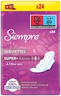 Serviettes hygiéniques - SIEMPRE dans le catalogue Lidl