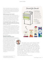 Aktueller Alnatura Prospekt mit Textilreinigung, "Alnatura Magazin", Seite 31