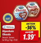 Lidl - Obazda Angebot im Prospekt Obazda bei Lidl im Prospekt "LIDL LOHNT SICH" für 1,39 €