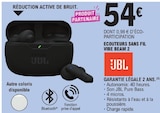 Ecouteurs sans fil vibe beam 2 - JBL en promo chez E.Leclerc Bergerac à 54,00 €