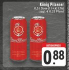 König Pilsener im Angebot bei E center in Wermelskirchen König Pilsener Angebote von König Pilsener bei E center Wermelskirchen für 0,88 €