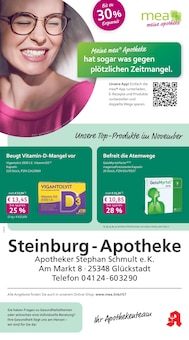 mea - meine apotheke Prospekt Unsere Oktober-Angebote mit 4 Seiten