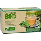 Thé Vert - CARREFOUR BIO en promo chez Carrefour Thé Vert - CARREFOUR BIO dans le catalogue Carrefour