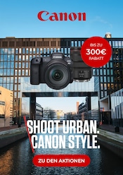 Aktueller Canon Elektromärkte Prospekt in Neu-Ulm und Umgebung, "Dein Sommer. Deine Bilder. Deine Kamera." mit 1 Seite, 01.07.2025 - 31.08.2025