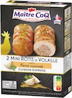 Mini Rôti de Volaille Cuisson Express Farce Cuisinée x2 - MAÎTRE COQ - Intermarché Super Mini Rôti de Volaille Cuisson Express Farce Cuisinée x2 - MAÎTRE COQ à 3,49 € dans le catalogue Intermarché Super