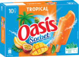 bâtonnets glacés sorbet tropical oasis - OASIS en promo chez Auchan Hypermarché Montreuil à 2,49 €
