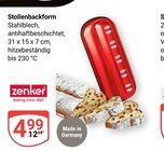 Stollenbackform im Angebot bei GLOBUS in Erftstadt Stollenbackform Angebote von Zenker bei GLOBUS Erftstadt für 4,99 €