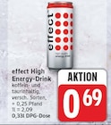 High Energy-Drink von effect für 0,69 € bei EDEKA im Angebot High Energy-Drink von effect im aktuellen EDEKA Prospekt