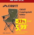 Campingstuhl faltbar bei Lidl im Prospekt "" für 5,99 €