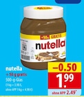 nutella + 50 g gratis im Angebot bei famila Nordost in Langenhagen nutella + 50 g gratis Angebote bei famila Nordost Langenhagen für 1,99 €
