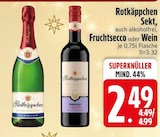 Sekt im Angebot bei EDEKA in Augsburg Sekt Angebote von Rotkäppchen bei EDEKA Augsburg für 2,49 €