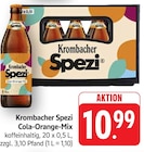 Spezi Cola-Orange-Mix Angebote von Krombacher bei E center Offenburg für 10,99 €