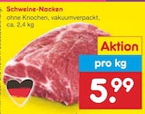 Schweine-Nacken Angebot in Tiefenthal Schweine-Nacken im aktuellen Prospekt bei Netto Marken-Discount in Tiefenthal