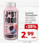 nah&frisch Bückeburg - Just Food Trinkmahlzeit Angebot im Prospekt Just Food Trinkmahlzeit bei nah&frisch im Bückeburg Prospekt für 2,99 €