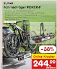 Fahrradträger POKER-F im Angebot bei Netto Marken-Discount in Cottbus Fahrradträger POKER-F Angebote von EUFAB bei Netto Marken-Discount Cottbus für 244,99 €