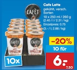Aktuelles Cafe Latte Angebot bei Netto Marken-Discount in Laatzen ab 6,00 €