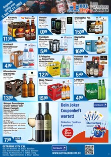 Aktueller Getränke City Prospekt "Aktuelle Angebote" Seite 2 von 2 Seiten für München