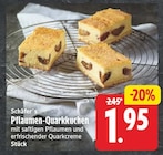Pflaumen-Quarkkuchen von Schäfer's für 1,95 € bei EDEKA im Angebot Pflaumen-Quarkkuchen von Schäfer's im aktuellen EDEKA Prospekt