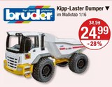 Kipp-Laster Dumper von bruder im aktuellen V-Markt Prospekt für 24,99 €