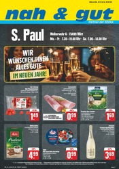 Aktueller nah und gut Supermarkt Prospekt in Wört und Umgebung, "Wir lieben Lebensmittel!" mit 8 Seiten, 30.12.2024 - 04.01.2025