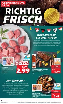 Bratwurst im Kaufland Prospekt "Hier bin ich richtig" mit 58 Seiten (Hildesheim)