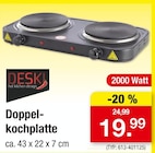 Doppelkochplatte Angebote von DESKI bei Zimmermann Bremen für 19,99 €