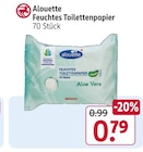 Feuchtes Toilettenpapier von Alouette im aktuellen Rossmann Prospekt für 0,79 €