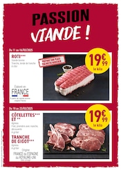 Gigot D'agneau Angebote im Prospekt "Bientôt les beaux jours, déjà les promos chez votre artisan boucher !" von Rayon Boucherie Carrefour auf Seite 3